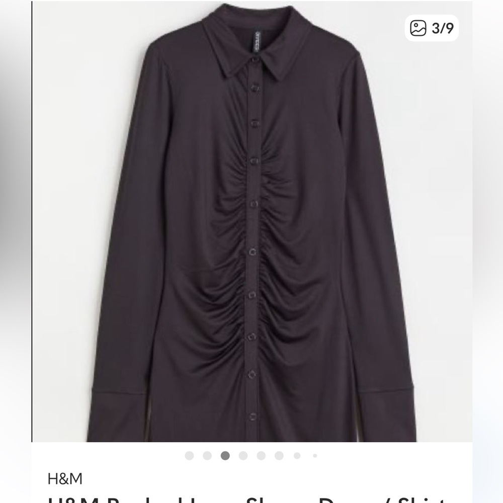 H&M Divided Rouched dress - Picture 2 of 8
